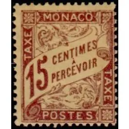 Nouveauté Timbre de collection Monaco - Taxe 05