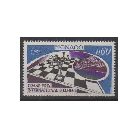 Vente Flash Monaco - 1967 - No 724 - Échecs