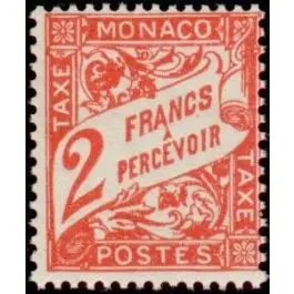Livraison Express Timbre de collection Monaco - Taxe 24