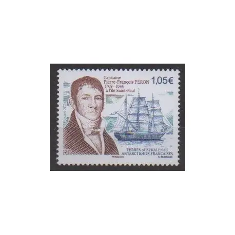 Meilleure Qualité TAAF - 2021 - No 981 - Navigation - Capitaine Pierre-François Peron