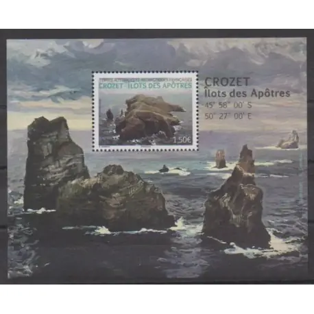 Vente Directe TAAF - Blocs et feuillets - 2021 - No F982 - Sites - Ilots des Apôtres