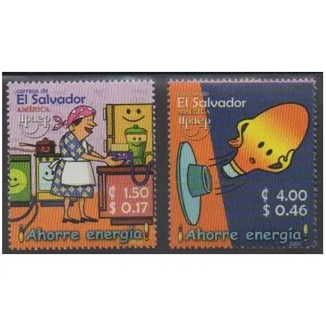 Livraison Express Salvador - 2006 - No 1667/1668 - Environnement