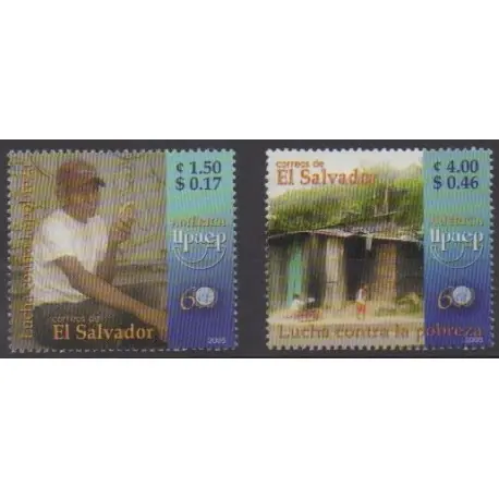 Paiement Sécurisé Salvador - 2005 - No 1613/1614