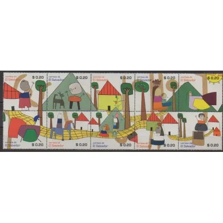 Usine Directe Salvador - 2008 - No 1751/1760 - Peinture - Artisanat ou métiers