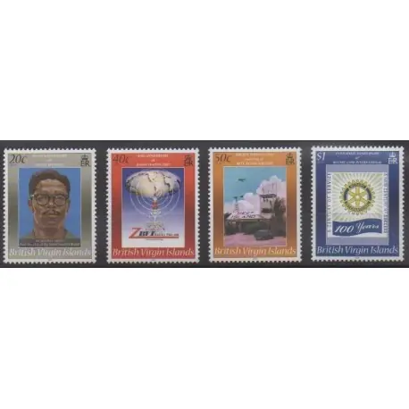 Prix Choc Vierges (Iles) - 2005 - No 1039/1042