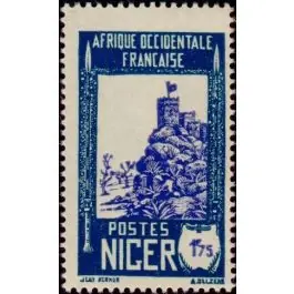 Timbre de collection Niger - 47B Original