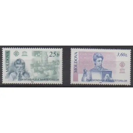 Quantité Limitée Moldavie - 2000 - No 323/324