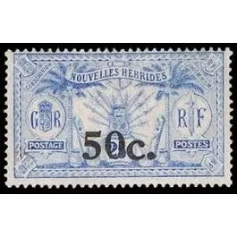 Top Qualité Timbre de collection Nlles Hebrides - 075