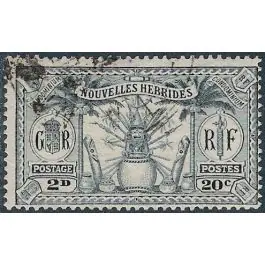 Timbre de collection Nlles Hebrides - 082 Achat Immédiat