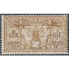 Timbre de collection Nlles Hebrides - 087 Super Prix