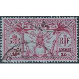 Timbre de collection Nlles Hebrides - 088 Nouvel Arrivage