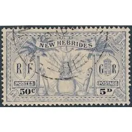 Exclusif Timbre de collection Nlles Hebrides - 095