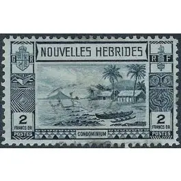 Pas Cher Timbre de collection Nlles Hebrides - 109