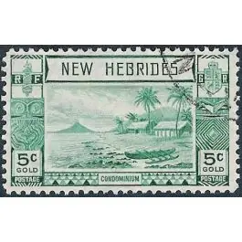 Timbre de collection Nlles Hebrides - 112 Bon Marché
