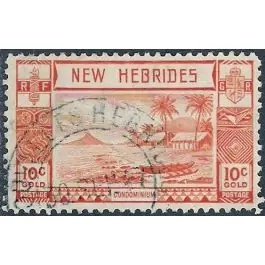 Timbre de collection Nlles Hebrides - 113 Seulement Aujourd’hui