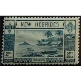 Satisfait Ou Remboursé Timbre de collection Nlles Hebrides - 121