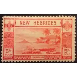 Offre Du Jour Timbre de collection Nlles Hebrides - 122