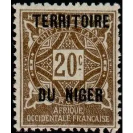 Timbre de collection Niger - Taxe 04 Achat Immédiat