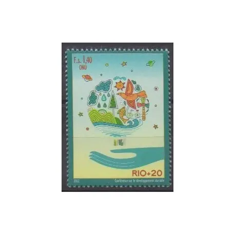 Prix Promo Nations Unies (ONU - Genève) - 2012 - No 801 - Environnement