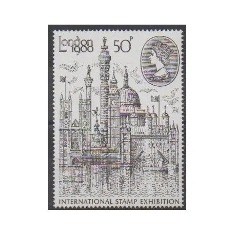 Livraison Mondiale Grande-Bretagne - 1980 - No 931 - Monuments - Philatélie