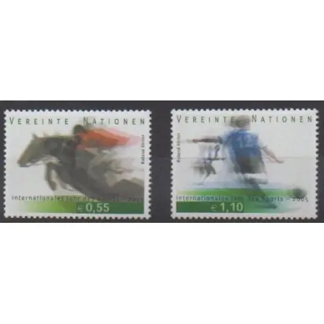 Nations Unies (ONU - Vienne) - 2005 - No 452/453 - Sports divers Offre Exclusive