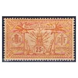 Timbre de collection Nlles Hebrides - 045 Tendance