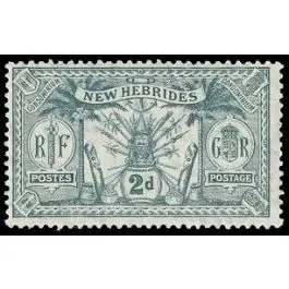 Livraison Express Timbre de collection Nlles Hebrides - 051