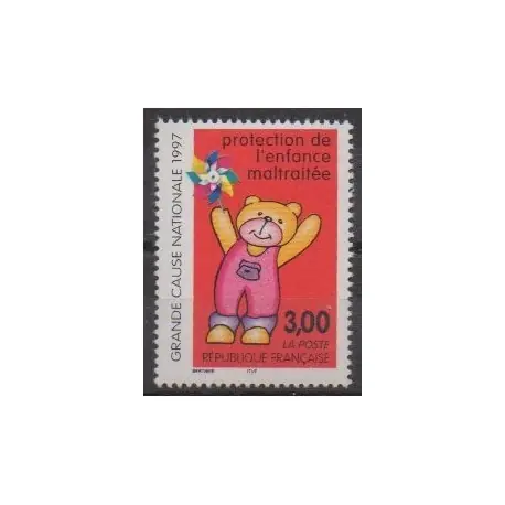 France - Poste - 1997 - No 3124 - Enfance Solde
