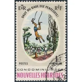 Haute Qualité Timbre de collection Nlles Hebrides - 288