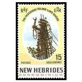 Timbre de collection Nlles Hebrides - 289 Nouveauté