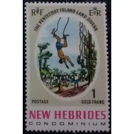 Timbre de collection Nlles Hebrides - 291 Certifié