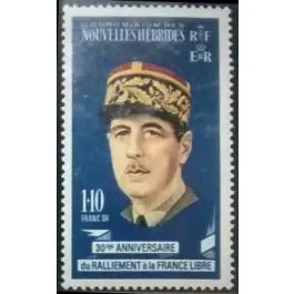 Expédition Rapide Timbre de collection Nlles Hebrides - 295