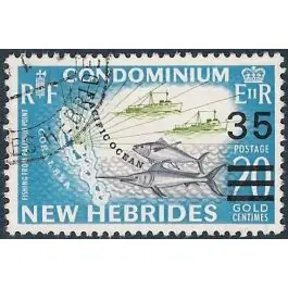 Top Vente Timbre de collection Nlles Hebrides - 299