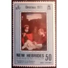 Prix Réduit Timbre de collection Nlles Hebrides - 317