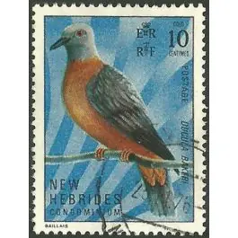 Édition Limitée Timbre de collection Nlles Hebrides - 339