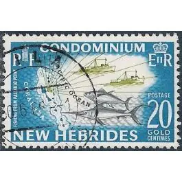 Acheter En Ligne Timbre de collection Nlles Hebrides - 220