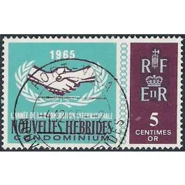 Édition Limitée Timbre de collection Nlles Hebrides - 223