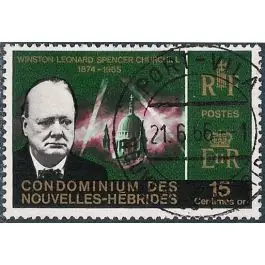 Timbre de collection Nlles Hebrides - 228 Vente Flash