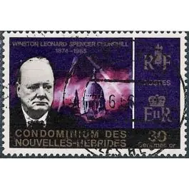 Timbre de collection Nlles Hebrides - 230 Soldes