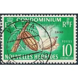 Timbre de collection Nlles Hebrides - 273 Gros Lot