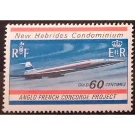Petit Prix Timbre de collection Nlles Hebrides - 279