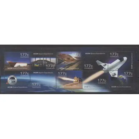 Offre Limitée Curaçao - 2014 - No 428/437 - Espace - Tourisme