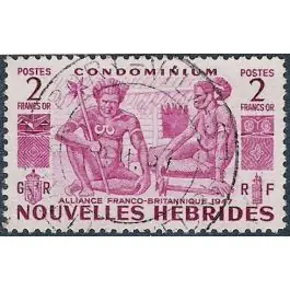 Usine Directe Timbre de collection Nlles Hebrides - 153