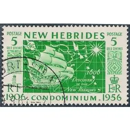 Promotion Timbre de collection Nlles Hebrides - 171