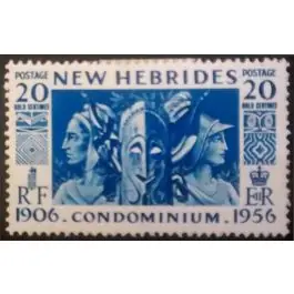 Top Qualité Timbre de collection Nlles Hebrides - 173