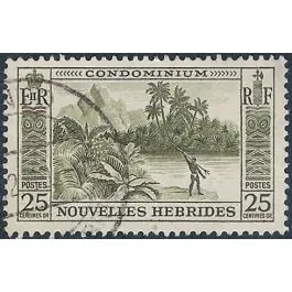Produit De Marque Timbre de collection Nlles Hebrides - 179