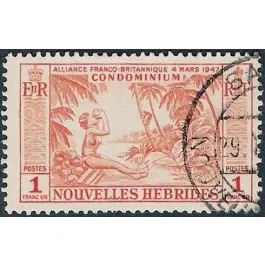 Timbre de collection Nlles Hebrides - 183 Meilleur Choix