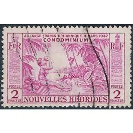 Usine Directe Timbre de collection Nlles Hebrides - 184