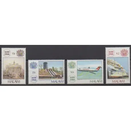 Malawi - 1988 - No 529/532 Achat Immédiat