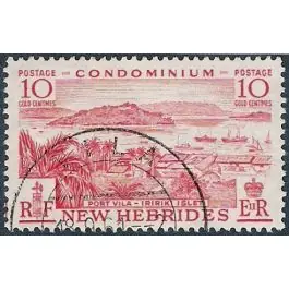 Bon Marché Timbre de collection Nlles Hebrides - 187